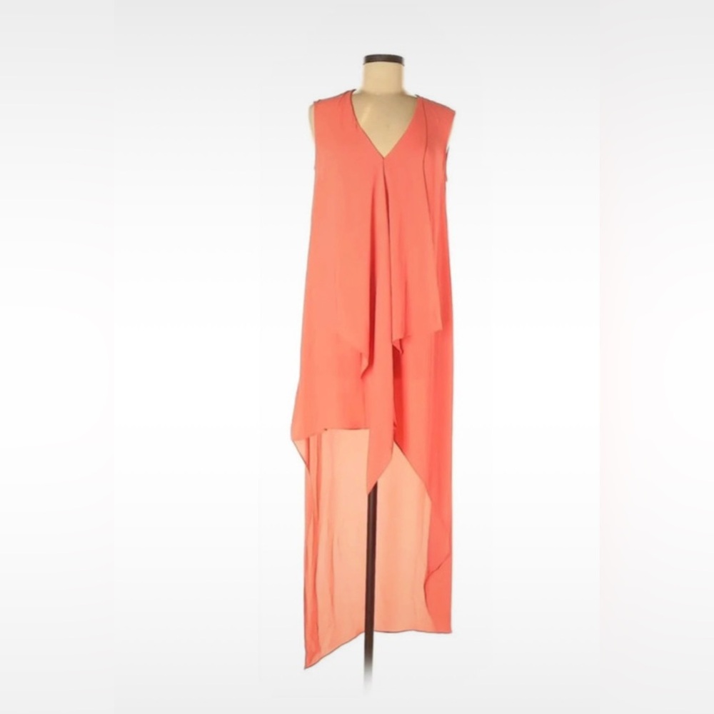 NWT BCBGMaxAzria Coral High Low Dress